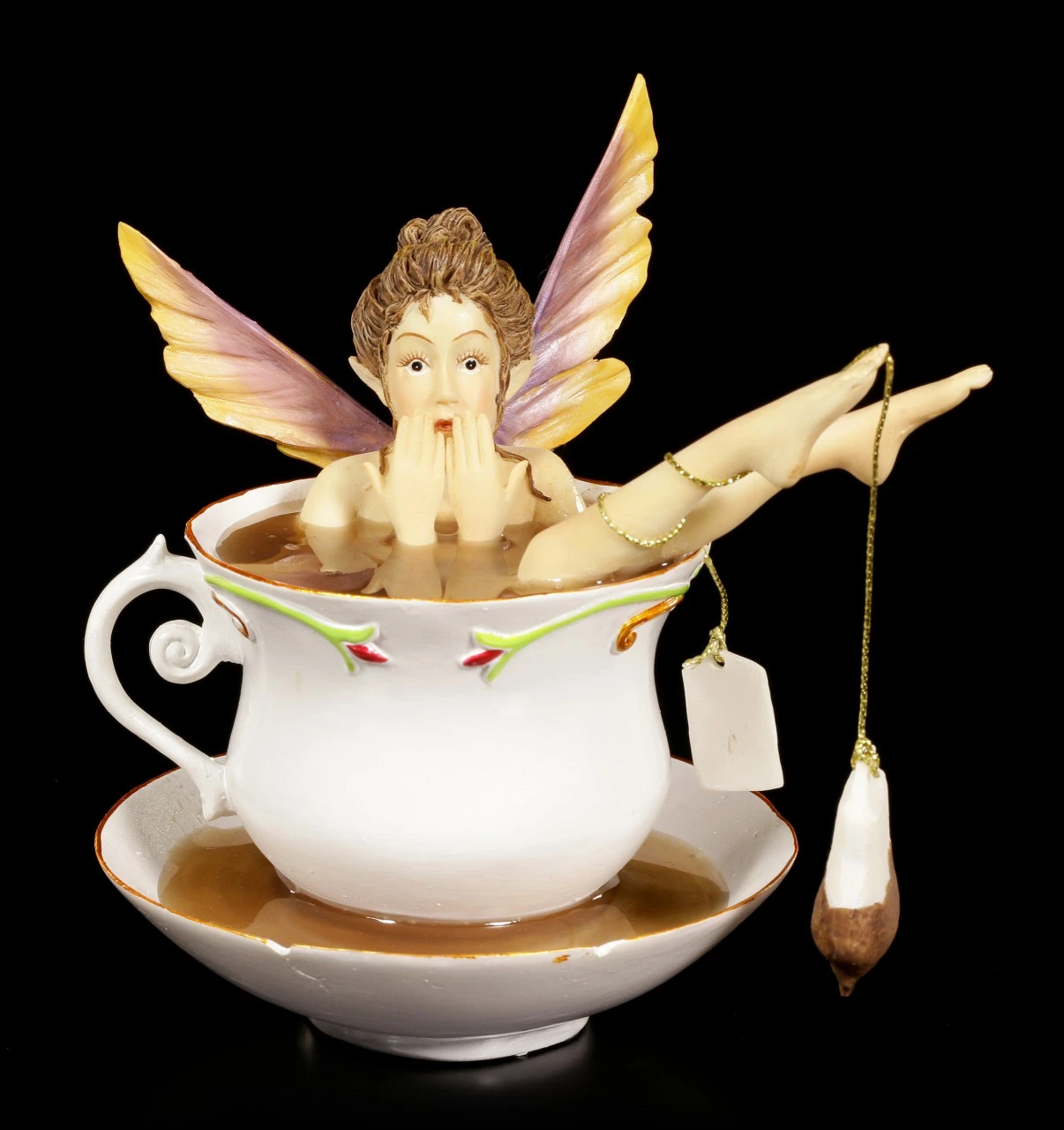 Elfe In Tasse Figur - Tea Bath 4 Elfe In Tasse Figur - Tea Bath – Bild 2