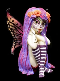 NEMESIS NOW Elfen Figur Esmeralda - Sugar Skull Fairy