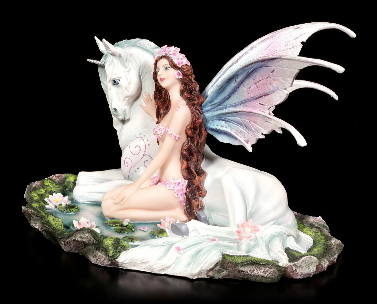 Elfen Figur - Myan Mit Einhorn 4 Elfen Figur - Myan Mit Einhorn – Bild 2
