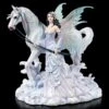 Elfen Figur Mit Pferd - Winter Wings By Nene Thomas -Statuen Modell Verkauf Elfen Figur Winter Wings By Nene Thomas 1280x1280