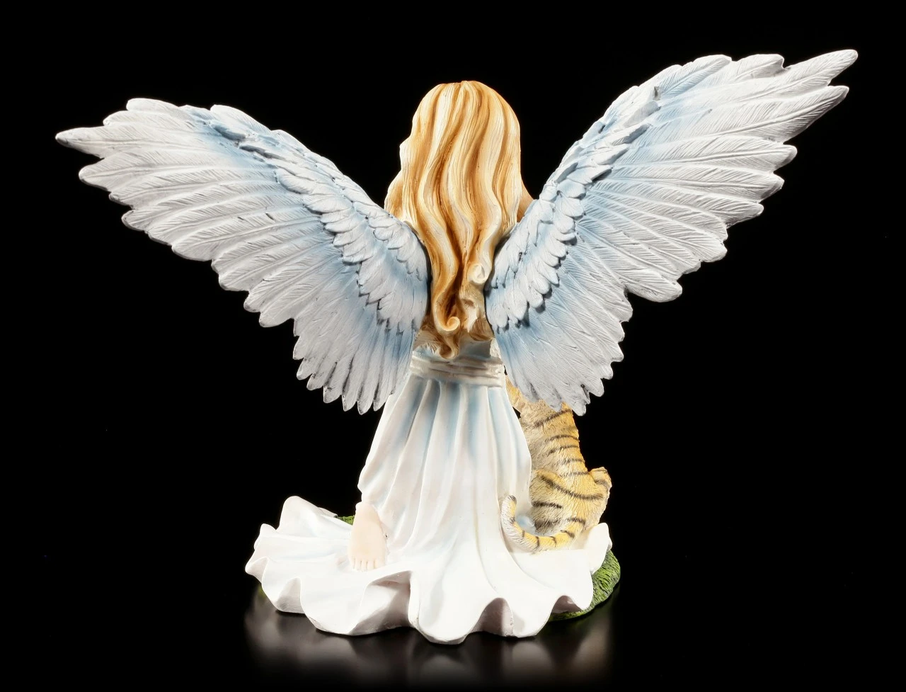 Engel Figur - Nariel Mit Tigerbabys 6 Engel Figur - Nariel Mit Tigerbabys – Bild 4