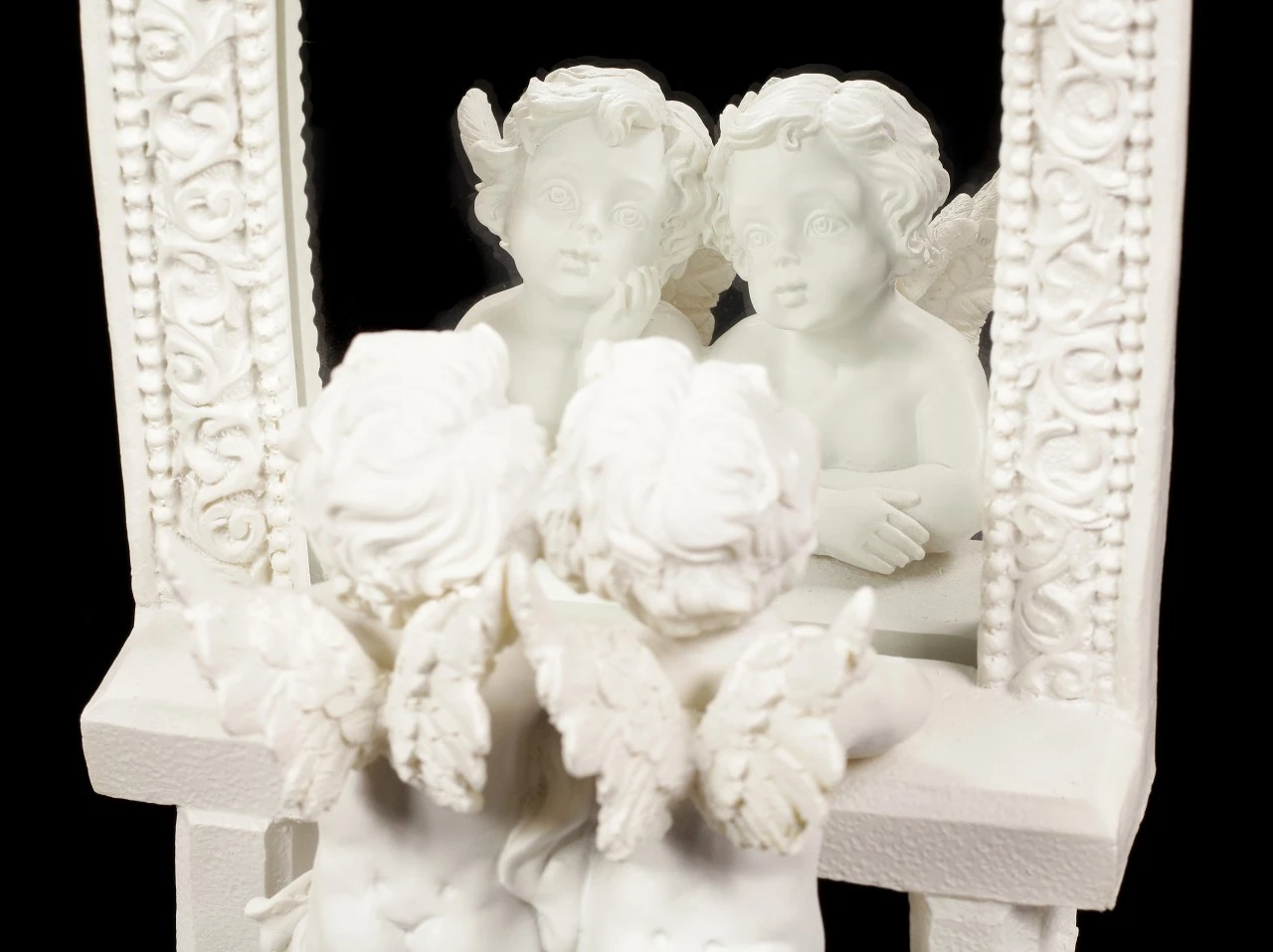 Engel Figuren Mit Spiegel - Blick In Die Unendlichkeit 8 Engel Figuren Mit Spiegel - Blick In Die Unendlichkeit – Bild 6