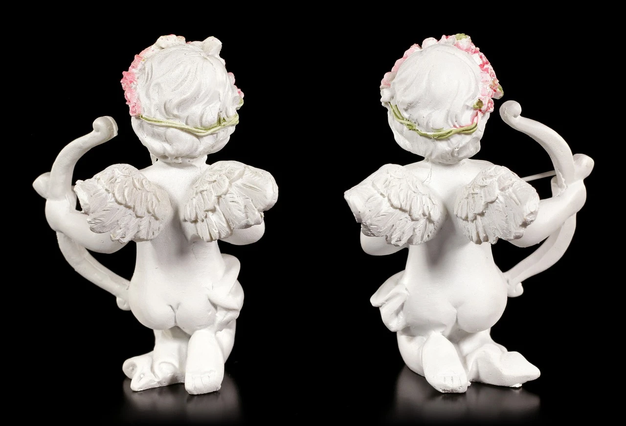 Engel Figuren - Mit Pfeil Und Bogen - 2er Set 6 Engel Figuren - Mit Pfeil Und Bogen - 2er Set – Bild 4