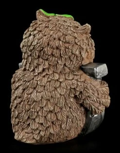 Lustige Eulen Figur - "Viel Glück" Mit Hufeisen -Statuen Modell Verkauf Eulen Figur Glueck 4 1280x1280