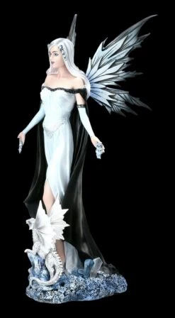 Elfen Figur - Winterkönigin Mit Drache -Statuen Modell Verkauf FD0406A Elfen Figur Winterkoenigin mit Drache 3 1280x1280
