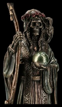 Santa Muerte Figur - Reaper Mit Sense -Statuen Modell Verkauf FS13691 Santa Muerte Figur Reaper mit Sense 8 1280x1280