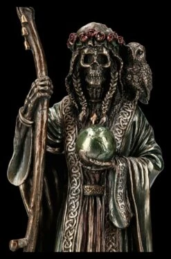 Santa Muerte Figur - Reaper Mit Sense -Statuen Modell Verkauf FS13691 Santa Muerte Figur Reaper mit Sense 9 1280x1280