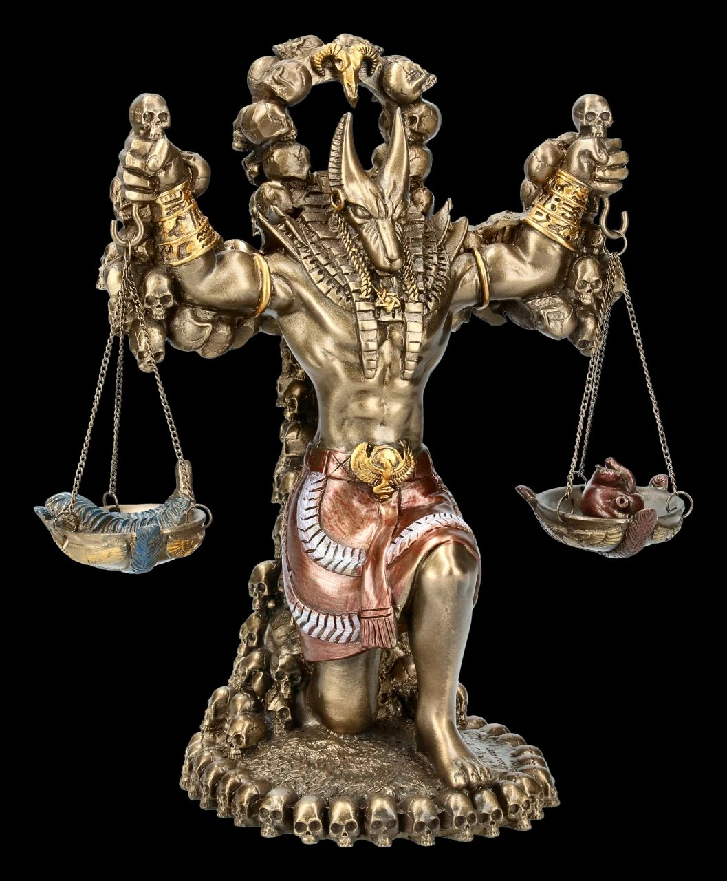 Anubis Figur Mit Herz Und Feder 3 Anubis Figur Mit Herz Und Feder