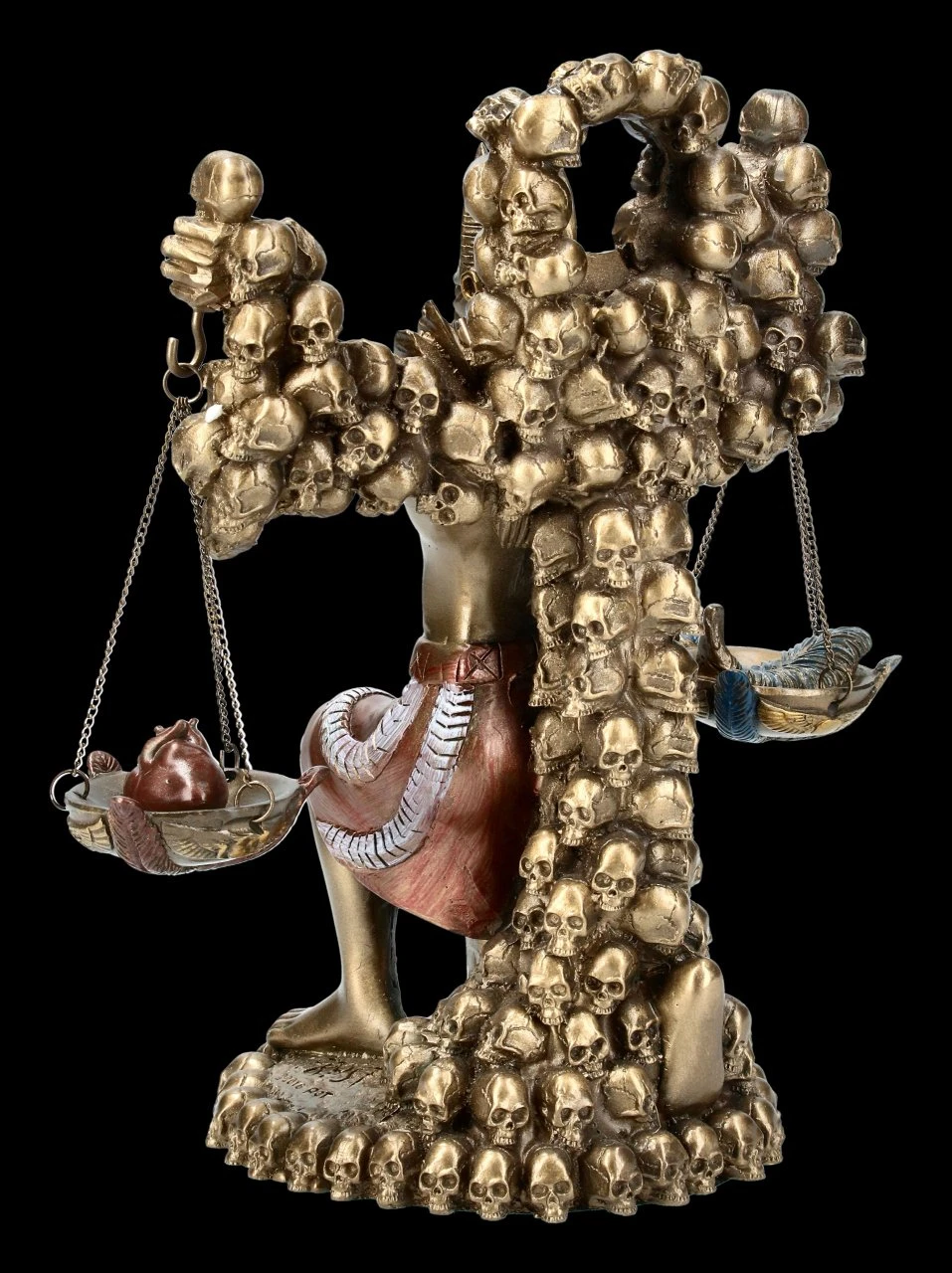 Anubis Figur Mit Herz Und Feder 6 Anubis Figur Mit Herz Und Feder – Bild 4