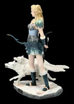 Skadi Figur Mit Wölfen - Nordische Winter Göttin -Statuen Modell Verkauf FS16165 Skadi Figur mit Woelfen Nordische Winter Goettin 3 1280x1280