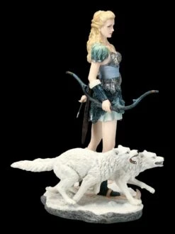 Skadi Figur Mit Wölfen - Nordische Winter Göttin -Statuen Modell Verkauf FS16165 Skadi Figur mit Woelfen Nordische Winter Goettin 8 1280x1280