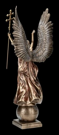 Erzengel Gabriel Figur Mit Doppelkreuz -Statuen Modell Verkauf FS17026 Erzengel Gabriel Figur mit Doppelkreuz 5 1280x1280