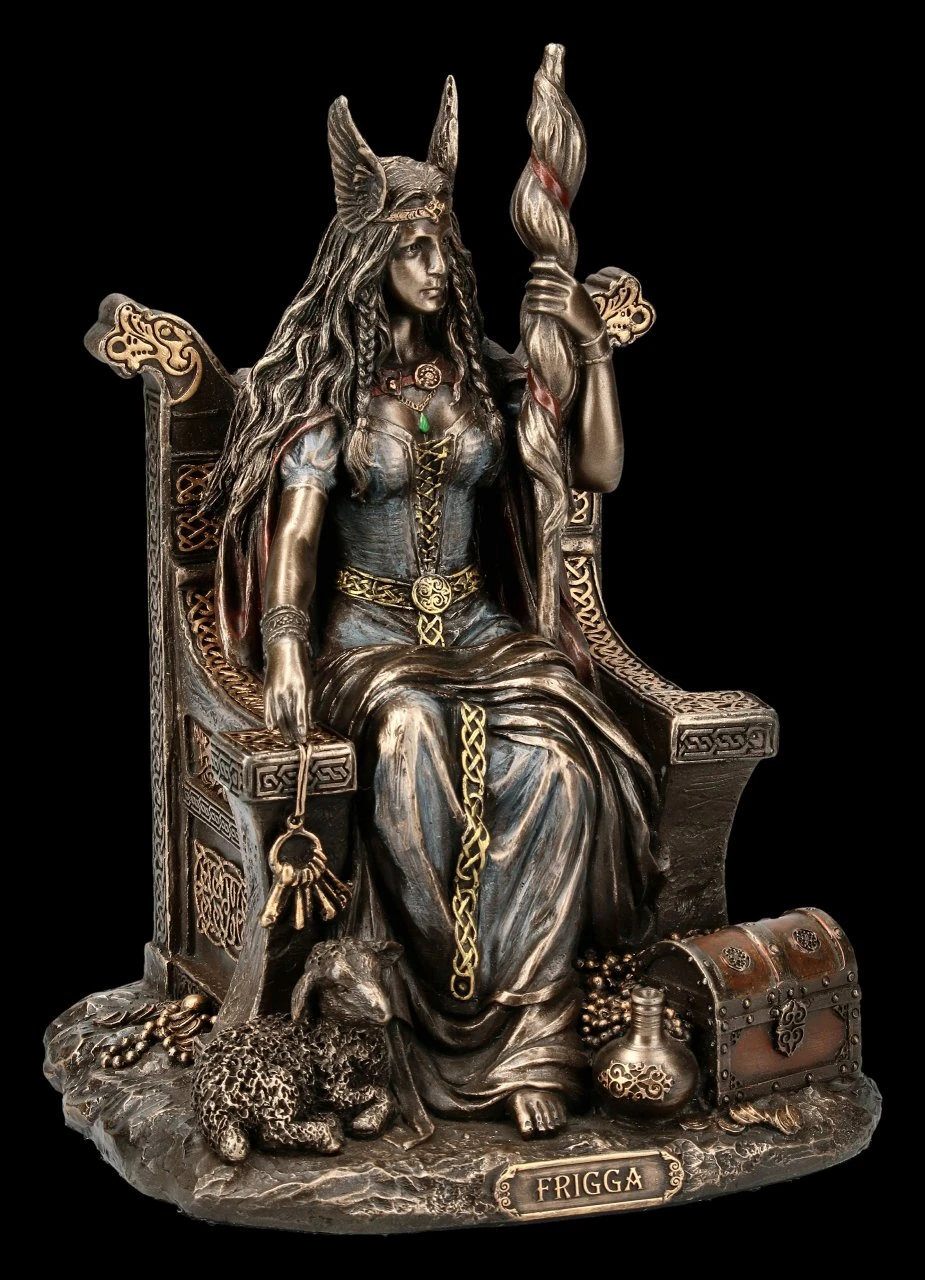 Frigga Figur - Germanische Göttin Und Frau Odins 4 Frigga Figur - Germanische Göttin Und Frau Odins – Bild 2