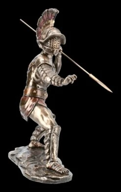 Gladiator Figur - Murmillo Im Kampf Mit Speer -Statuen Modell Verkauf FS20408 Murmillo Gladiator mit Speer 8 1280x1280
