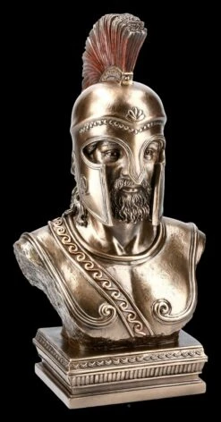 Spartaner Büste In Hoplitenrüstung