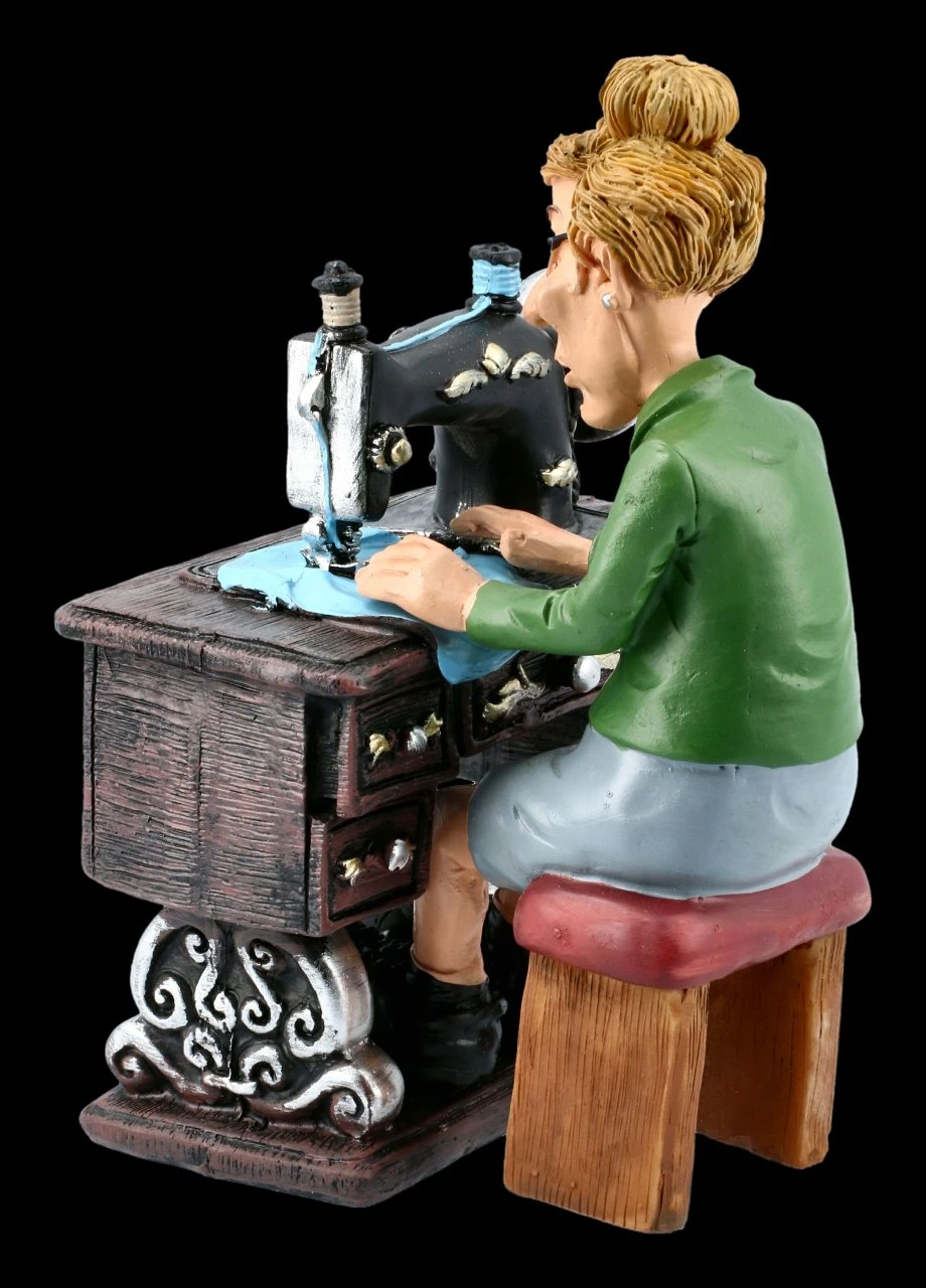 Funny Jobs Figur - Schneiderin An Nähmaschine 4 Funny Jobs Figur - Schneiderin An Nähmaschine – Bild 2