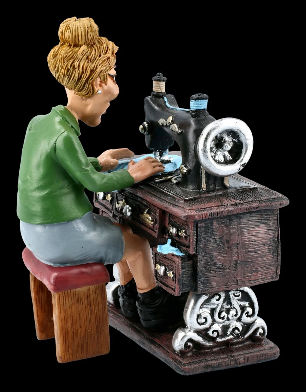 Funny Jobs Figur - Schneiderin An Nähmaschine 5 Funny Jobs Figur - Schneiderin An Nähmaschine – Bild 3