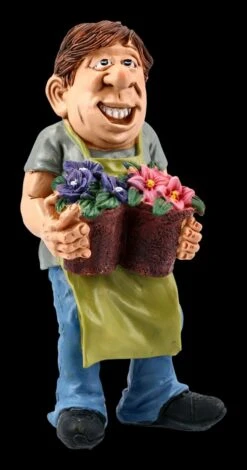 Funny Jobs Figur - Gärtner Mit Blumen -Statuen Modell Verkauf FS20494 Funny Jobs Figur Gaertner mit Blumen 1 1280x1280