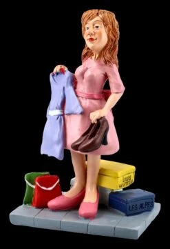 Funny Jobs Figur - Shopping Queen -Statuen Modell Verkauf FS20497 Funny Jobs Figur Shopping Queen 2 1280x1280