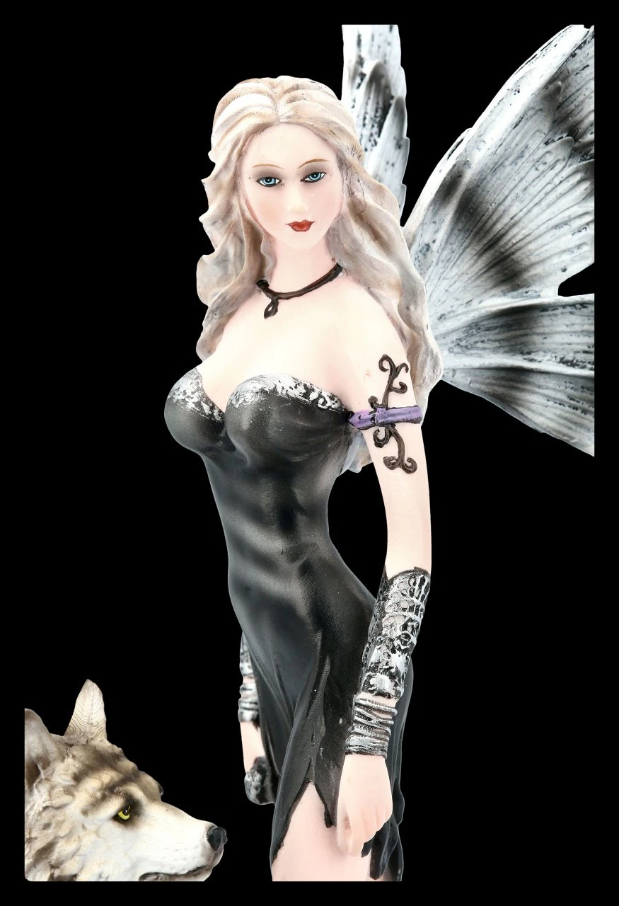 Elfen Figur - Elleth Mit Wolf 9 Elfen Figur - Elleth Mit Wolf – Bild 7