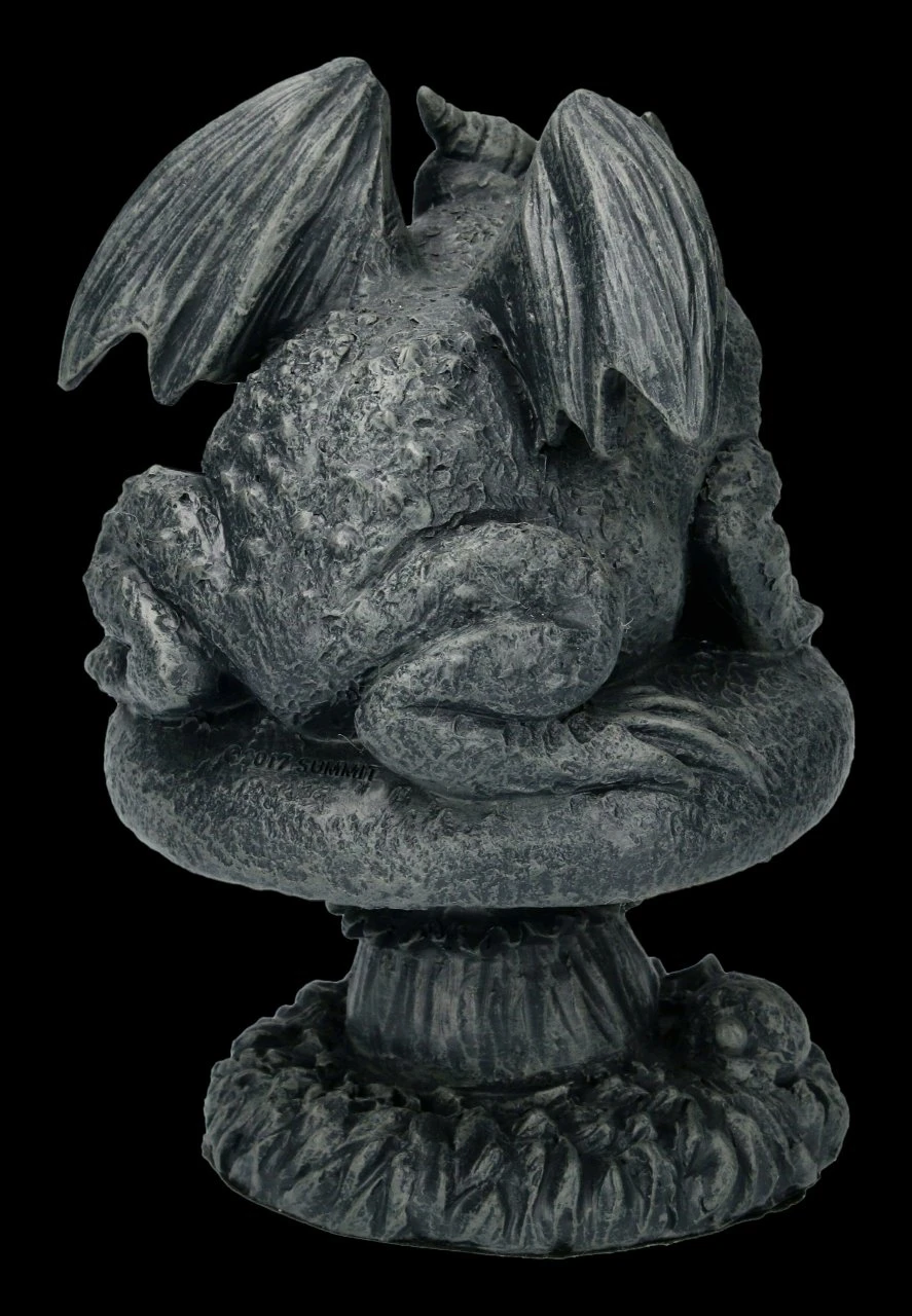 Gargoyle Kröten Figur Auf Pilz 7 Gargoyle Kröten Figur Auf Pilz – Bild 5