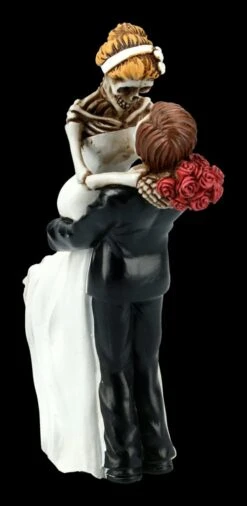 Skelett Figur - Brautpaar Love Never Dies - Happy Reunion -Statuen Modell Verkauf FS21075 Skelett Brautpaar Love Never Dies Happy Reunion 3 1280x1280