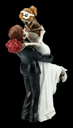Skelett Figur - Brautpaar Love Never Dies - Happy Reunion -Statuen Modell Verkauf FS21075 Skelett Brautpaar Love Never Dies Happy Reunion 5 1280x1280
