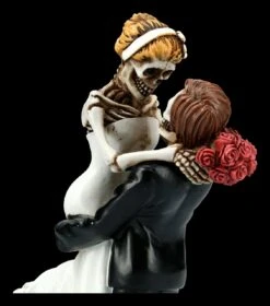 Skelett Figur - Brautpaar Love Never Dies - Happy Reunion -Statuen Modell Verkauf FS21075 Skelett Brautpaar Love Never Dies Happy Reunion 9 1280x1280
