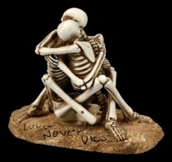Skelett Figur - Love Never Dies - Stay Here -Statuen Modell Verkauf FS21079 Skelett Brautpaar Love Never Dies Stay here 2 1280x1280