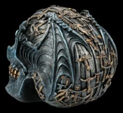 Totenkopf - Geflügelter Schwerter Schädel -Statuen Modell Verkauf FS21094 Totenkopf Schwert Schaedel 5 1280x1280