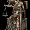 Sitzende Justitia Figur Auf Thron - Bronziert -Statuen Modell Verkauf FS21120 Sitzende Justitia Figur auf Thron bronziert 2 1280x1280