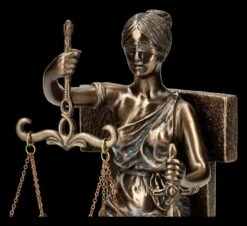 Sitzende Justitia Figur Auf Thron - Bronziert -Statuen Modell Verkauf FS21120 Sitzende Justitia Figur auf Thron bronziert 8 1280x1280