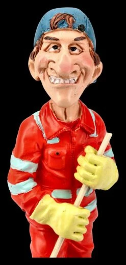Funny Job Figur - Straßenkehrer Mit Besen -Statuen Modell Verkauf FS21328 Funny Job Figur Strassenkehrer mit Besen 1013egHeW0cHltG 1280x1280