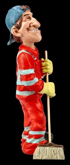 Funny Job Figur - Straßenkehrer Mit Besen -Statuen Modell Verkauf FS21328 Funny Job Figur Strassenkehrer mit Besen 8bXDh6krdr8D39 1280x1280