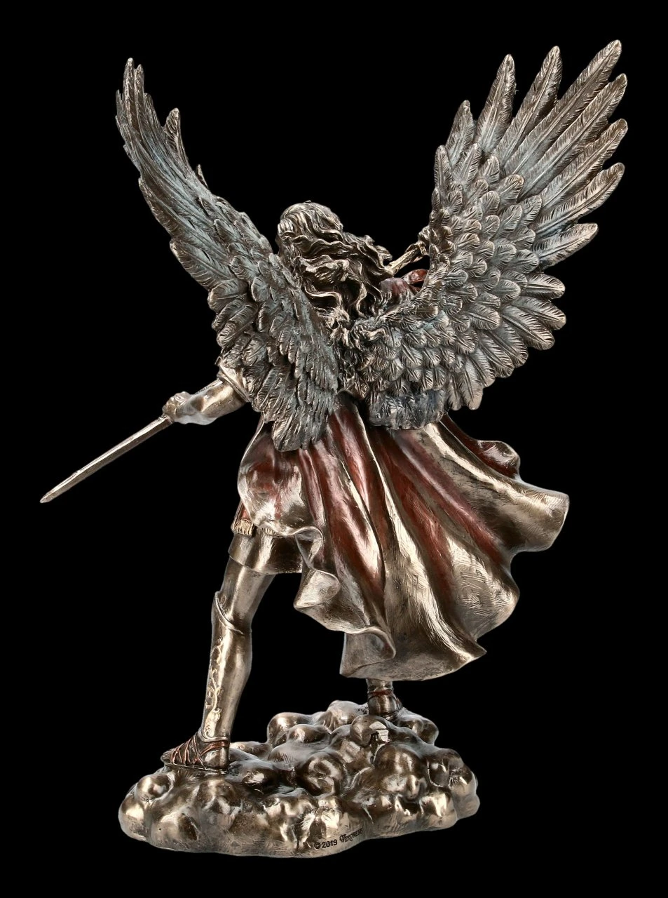 Erzengel Michael Figur Zieht Schwert 7 Erzengel Michael Figur Zieht Schwert – Bild 5