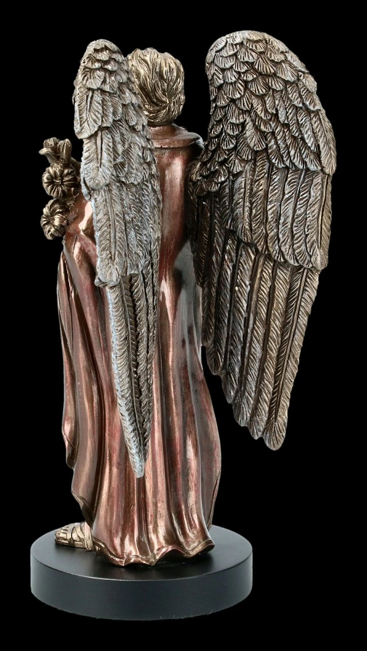 Erzengel Gabriel Figur Auf Podest 6 Erzengel Gabriel Figur Auf Podest – Bild 4