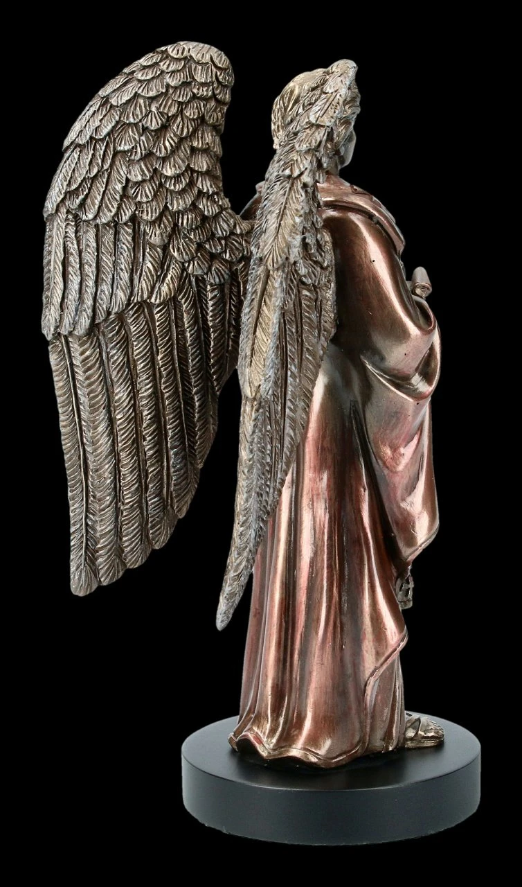 Erzengel Gabriel Figur Auf Podest 7 Erzengel Gabriel Figur Auf Podest – Bild 5
