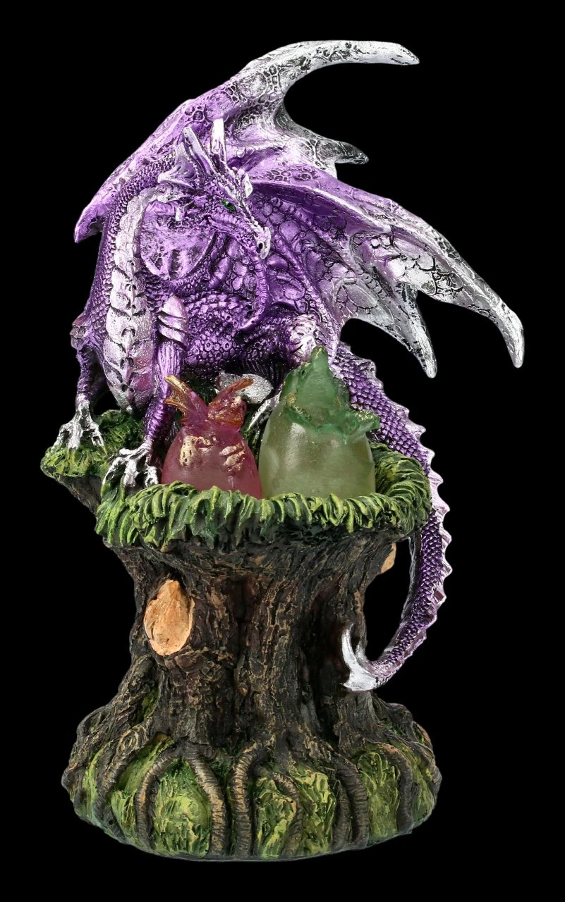 Drachen Figur Mit LED - Home Of The Hatchlings 4 Drachen Figur Mit LED - Home Of The Hatchlings – Bild 2