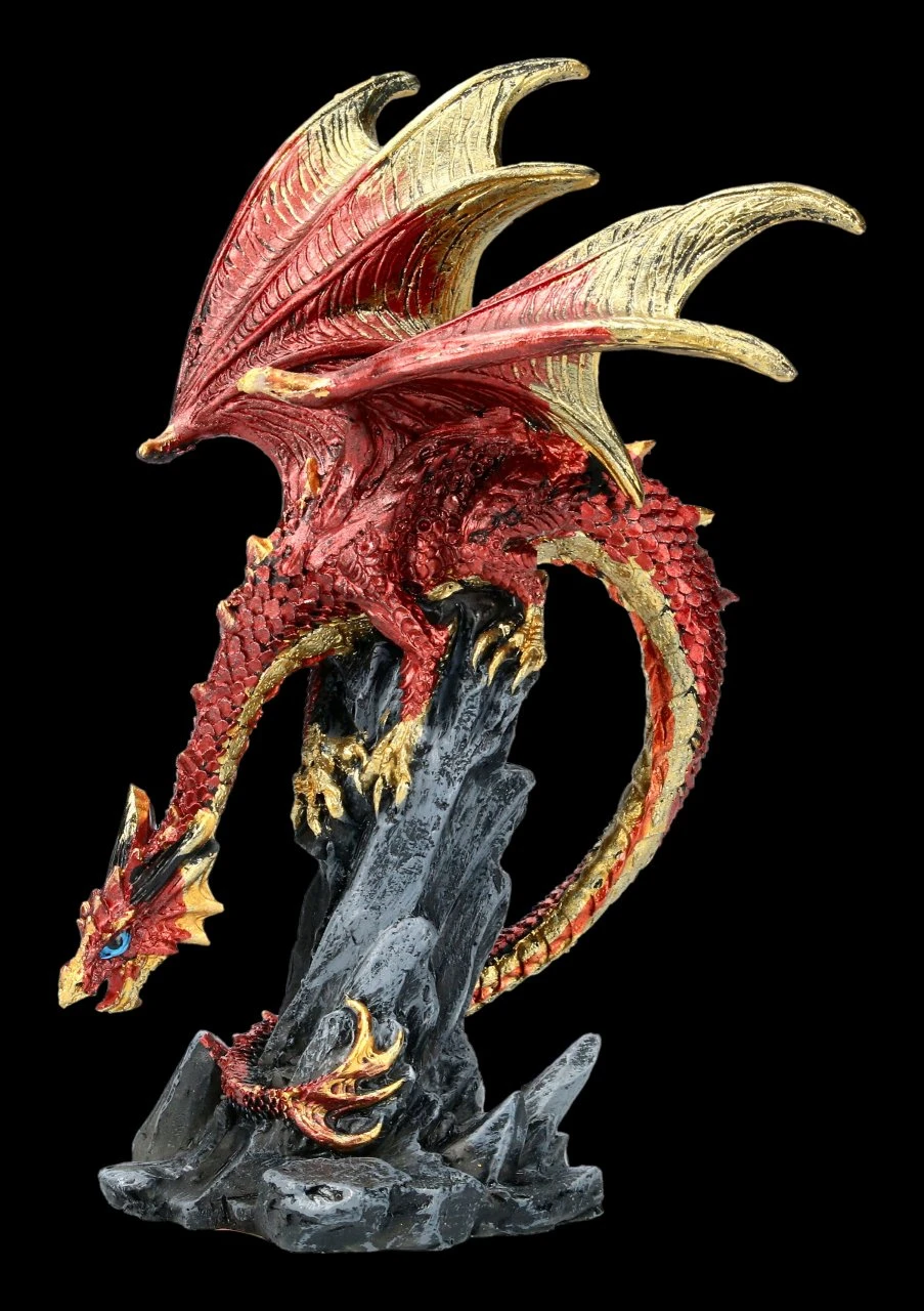 Drachen Figur - Hear Me Roar - Rot 3 Drachen Figur - Hear Me Roar - Rot