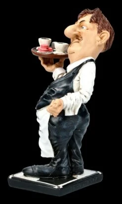 Funny Job Figur - Kellner Mit Tablet -Statuen Modell Verkauf FS21777 Funny Job Figur Kellner mit Tablet 3 1280x1280