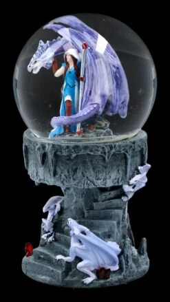 Schneekugel Drache - Dragon Mage -Statuen Modell Verkauf FS21987 Schneekugel Drache Dragon Mage 2 1280x1280