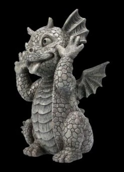 Gartenfigur - Drache Schneidet Grimasse Klein -Statuen Modell Verkauf FS22672 Gartenfigur Drache schneidet Grimasse klein 3 1280x1280