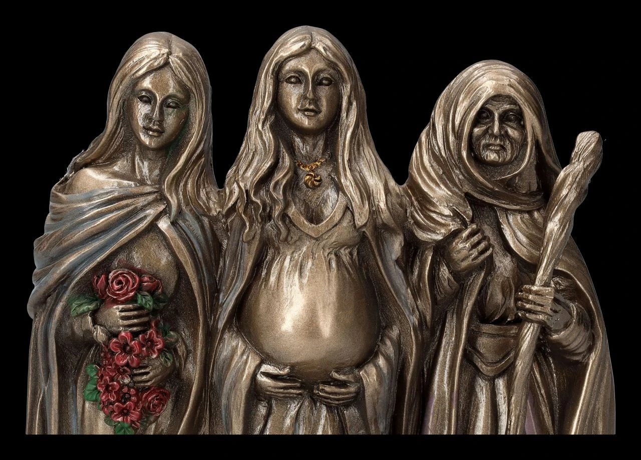 Dekofigur Hekate - Jungfrau Mutter Altes Weib 9 Dekofigur Hekate - Jungfrau Mutter Altes Weib – Bild 7