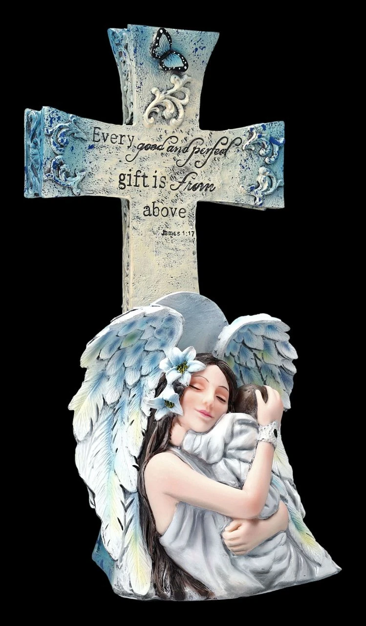 Engelfigur Mit Baby By Jessica Galbreth 4 Engelfigur Mit Baby By Jessica Galbreth – Bild 2