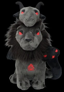 Plüschfigur Chimäre - Löwe Ziege Schlange