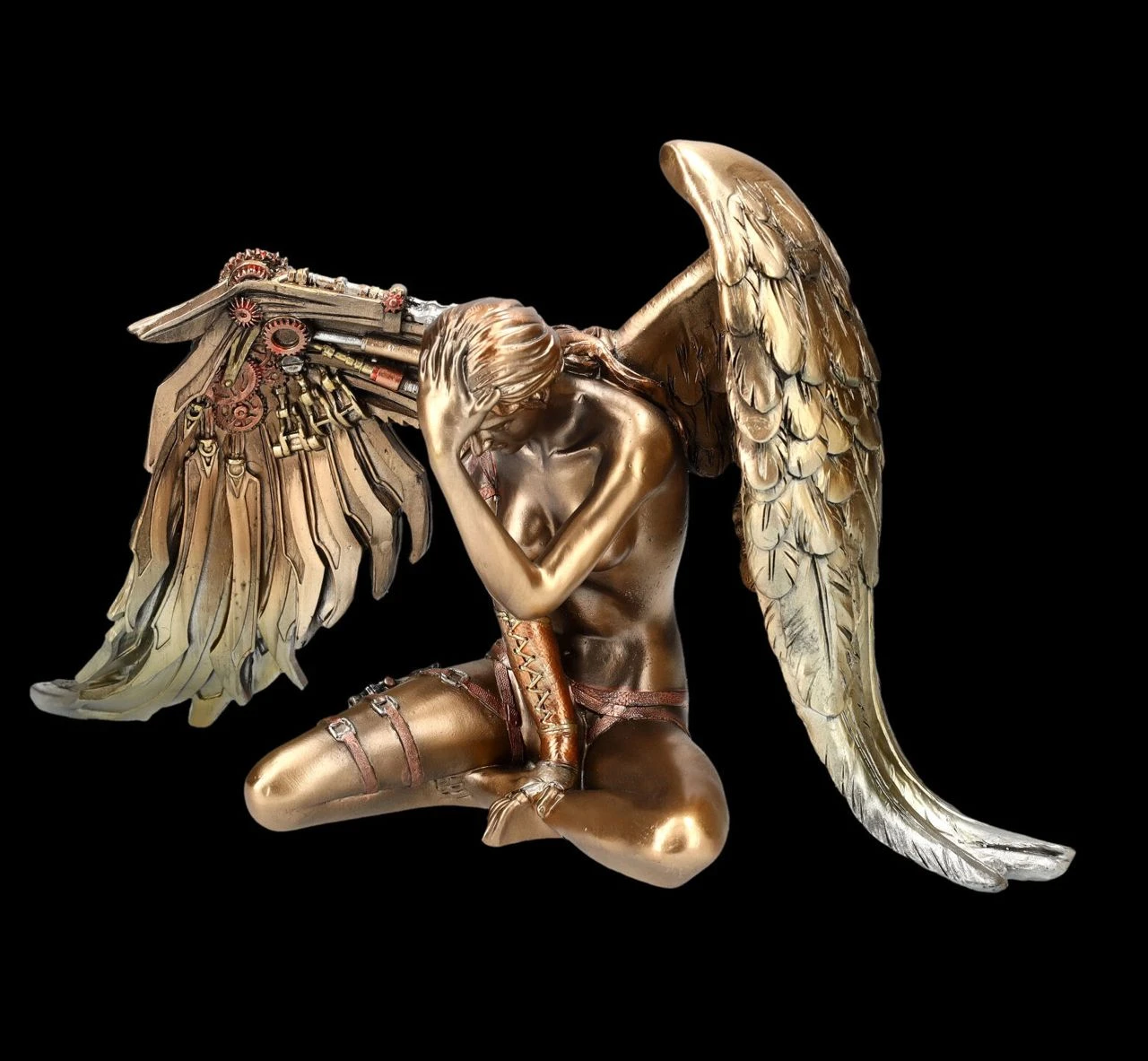 Engel Figur Steampunk - Fallen Angel 5 Engel Figur Steampunk - Fallen Angel – Bild 3