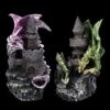 Drachen Figuren Auf Burg 2er Set -Statuen Modell Verkauf FS24983 Drachen Figuren auf Burg 2er Set 1 1280x1280