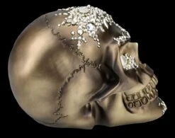 Totenkopf Figur Mit Perlenverzierung -Statuen Modell Verkauf FS25606 Totenkopf Figur mit der Perlenverzierung 8 1280x1280