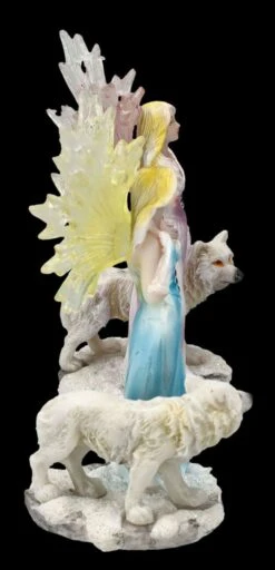 Elfen Figuren 2er Set - Feen Mit Wolf Babys -Statuen Modell Verkauf FS25703 Elfen Figuren 2er Set Feen mit Wolf Babys 8 1280x1280