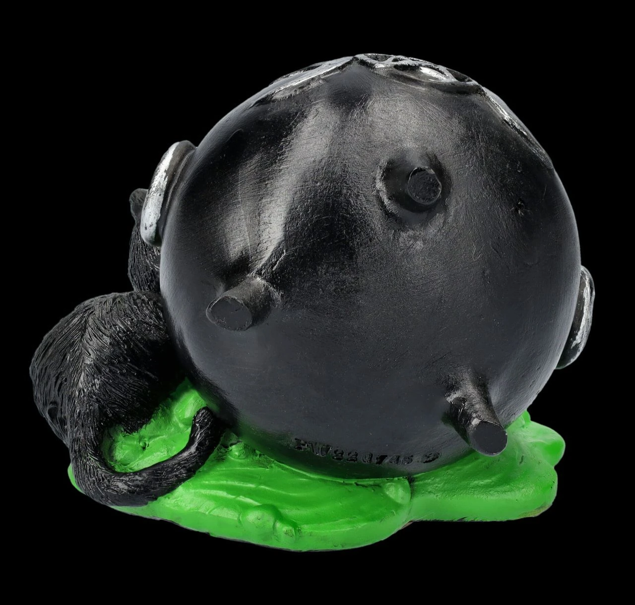 Hexen Katzen Figur Wirft Kessel Um 6 Hexen Katzen Figur Wirft Kessel Um – Bild 4